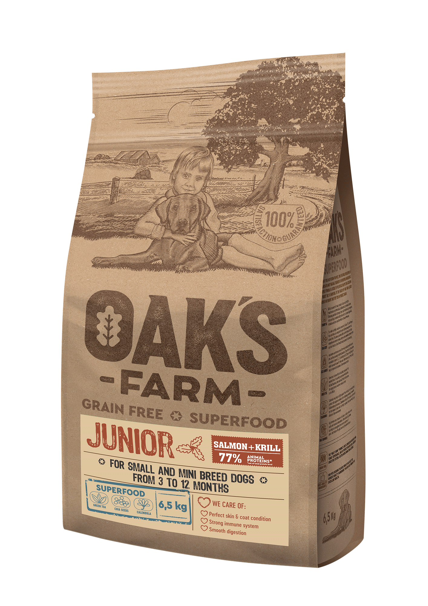 OAKS_FARM_JUNIOR_Salmon&Krill_Small&Mini-Breeds-6,5kg